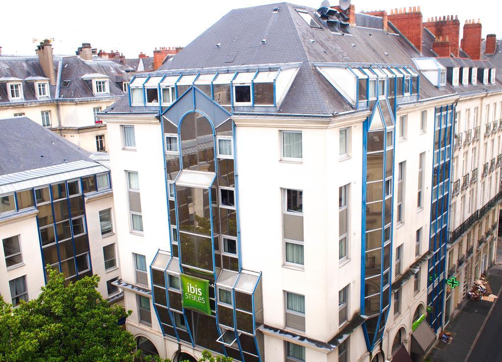 Ibis Styles Nantes Centre Place Royale Bagian luar foto